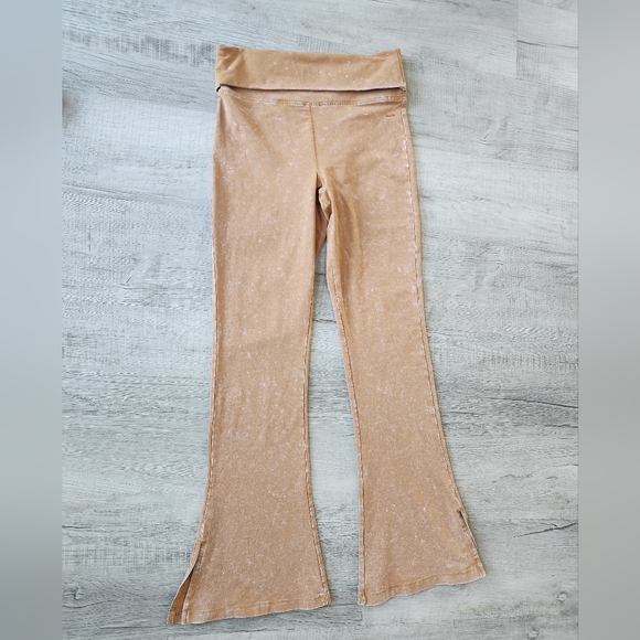 VICTORIA'S SECRET PINK Performance Cotton Foldover Yoga Pants Ultra Wash M - Picture 4 of 12